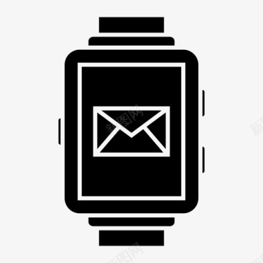 电子邮件设备智能手表图标图标