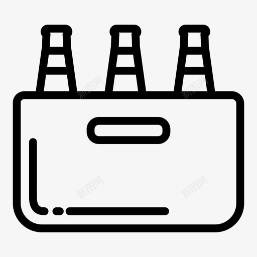 啤酒酒瓶饮料图标svg_新图网 https://ixintu.com 啤酒 派对 酒瓶 醉酒 食品饮料 饮料