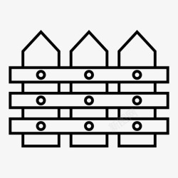 房地产区域潜力围栏区域建筑图标高清图片