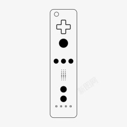 Wii控制器wiiu遥控器控制器游戏图标高清图片