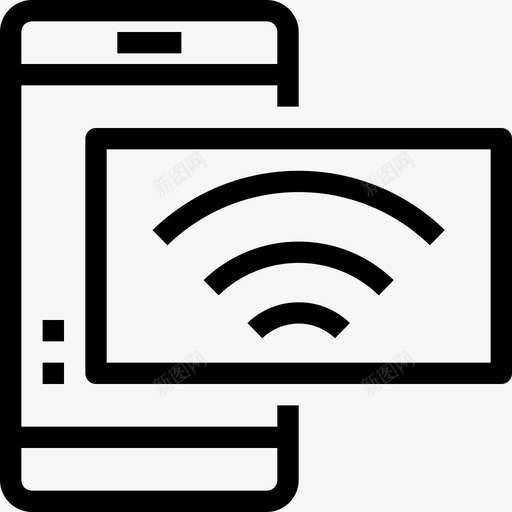 智能手机联通移动图标svg_新图网 https://ixintu.com 智能手机 移动 网络 联通 银行和支付