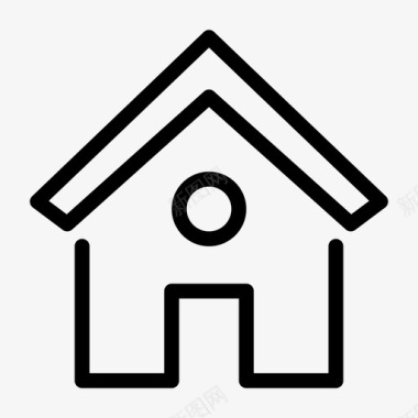 家庭服务房屋物业图标图标