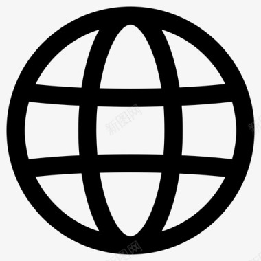 全球国际网络图标图标