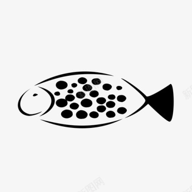 鱼动物生鱼图标图标