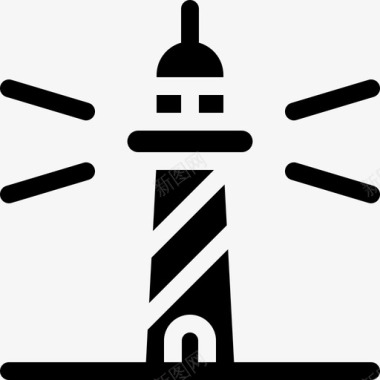 灯塔建筑地标图标图标
