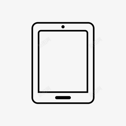 平板电脑android设备图标svg_新图网 https://ixintu.com android ipad 平板电脑 智能设备 设备
