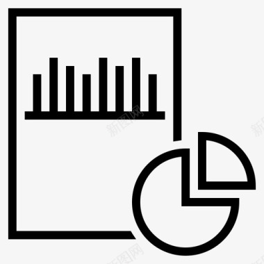 业务报告业务数据文件图标图标