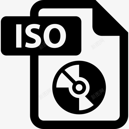 ISO文件接口扩展用户界面图标svg_新图网 https://ixintu.com ISO文件 扩展用户界面 接口
