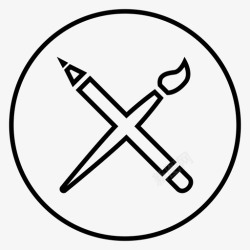 创作工艺艺术工艺图标高清图片