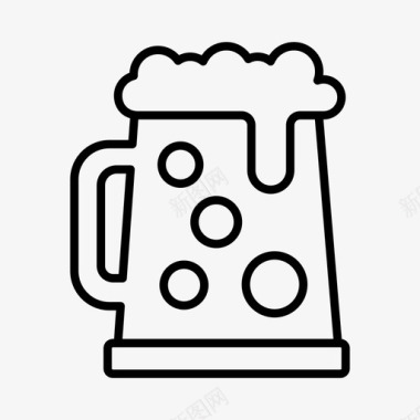 啤酒酿酒厂饮料图标图标