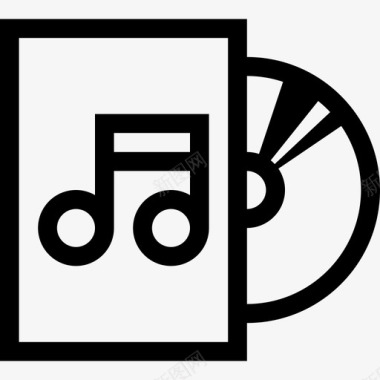 音乐dvd清晰度光碟图标图标