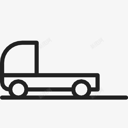 卡车货物船运图标svg_新图网 https://ixintu.com 卡车 船运 货物 运输