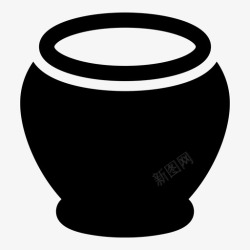 水罐药桶罐子桶壶图标高清图片