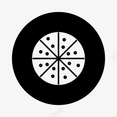 披萨减肥食品快餐图标图标
