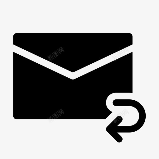 回复电子邮件消息发送图标svg_新图网 https://ixintu.com 发送 回复电子邮件 消息 电子邮件实心