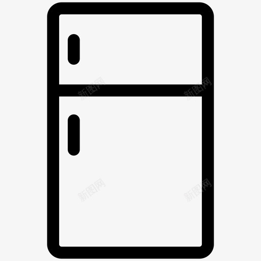 冰箱电器设备概述图标svg_新图网 https://ixintu.com 冰箱 电器 设备概述
