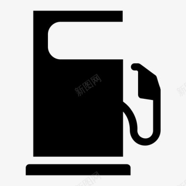 汽油泵能源燃料图标图标