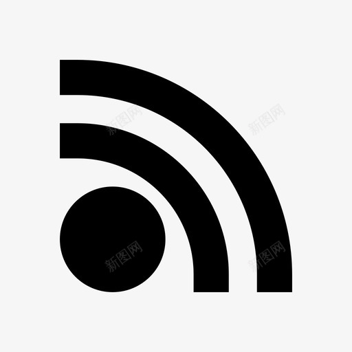 rsswifi图标svg_新图网 https://ixintu.com rss wifi