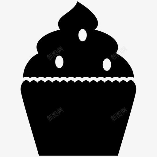蛋糕食物甜食图标svg_新图网 https://ixintu.com 甜食 蛋糕 食物 食物金字塔