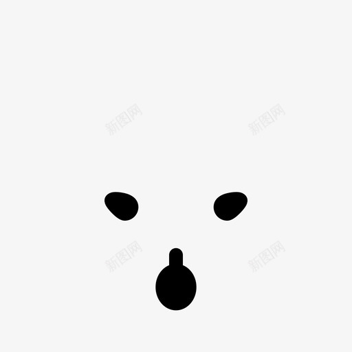 张开嘴兔子情绪图标svg_新图网 https://ixintu.com 兔子 张开嘴 情绪 感觉 表情