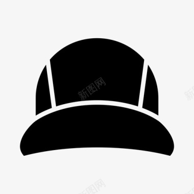 安全帽帽子休闲图标图标