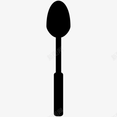 勺子食物饭菜图标图标
