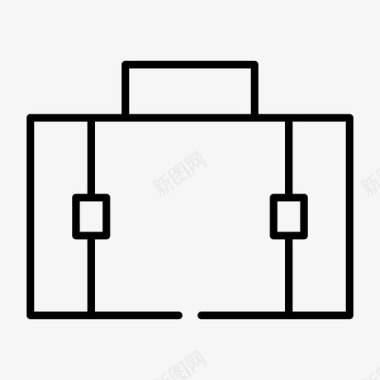 公文包书包商务图标图标