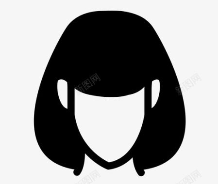 阿凡达女孩女人图标图标