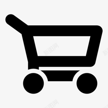 购物车购买携带图标图标