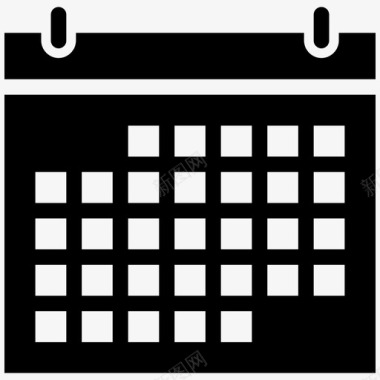 日历管理业务图标图标