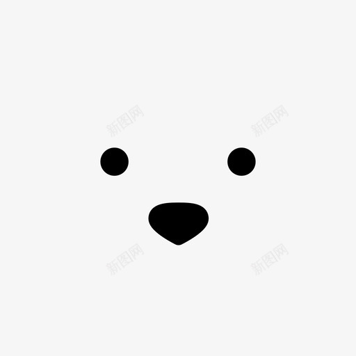 滚动的眼睛熊表情图标svg_新图网 https://ixintu.com 情绪 感觉 滚动的眼睛 熊 熊表情线 表情