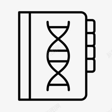 dna报告生物化学教育图标图标