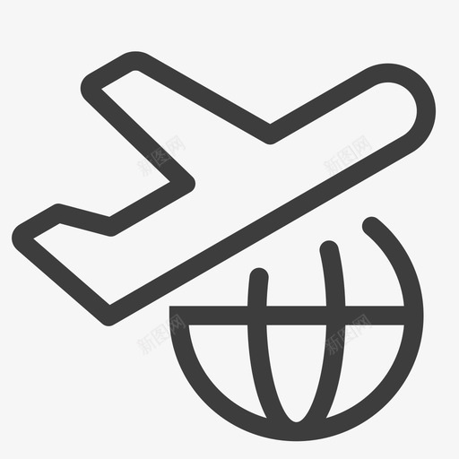  国际机票svg_新图网 https://ixintu.com  国际机票