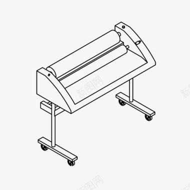 绘图仪大幅面工具图标图标