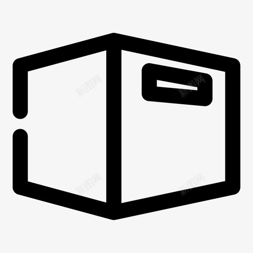 箱货水手装运图标svg_新图网 https://ixintu.com 水手 箱货 装运 装运间隙加粗 运输