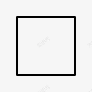 长方体立方体几何体图标图标