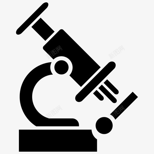 显微镜化学实验室图标svg_新图网 https://ixintu.com 化学 学习 实验室 教育训练集1第1部分 显微镜 物理