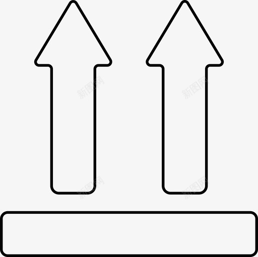 这面朝上盒子右边图标svg_新图网 https://ixintu.com 包装图标 右边 盒子 直立 站着 这面朝上