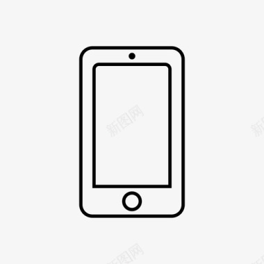 智能手机iphone设备移动图标图标