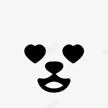 爱熊表情图标图标