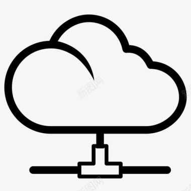 云网络连接软硬件图标图标