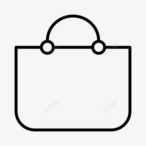 采购产品手袋配件袋子图标svg_新图网 https://ixintu.com 时尚 袋子 购物袋 配件 采购产品手袋