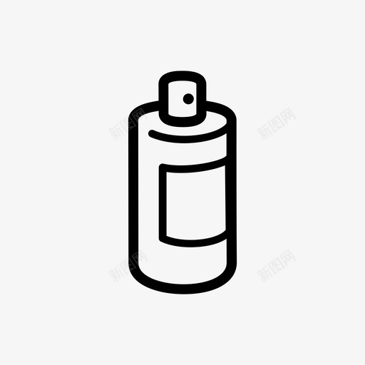 喷雾器瓶子健康空气图标svg_新图网 https://ixintu.com 健康空气 喷雾器 瓶子