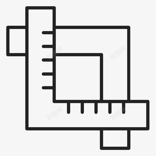 测量建筑师图标svg_新图网 https://ixintu.com 建筑师 测量