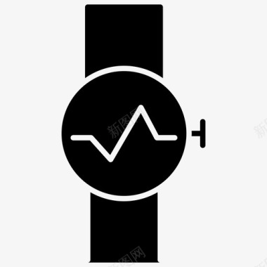 健身手表fitbit小玩意图标图标