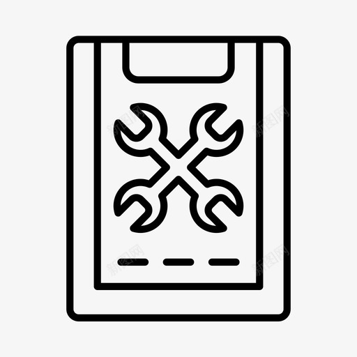 技工评估汽车图标svg_新图网 https://ixintu.com 工程 技工 汽车 汽车服务 评估
