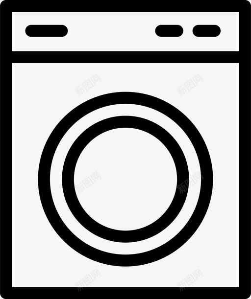 洗衣机烘干机杂物间图标svg_新图网 https://ixintu.com 出租 杂物间 洗衣机 烘干机