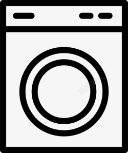 杂物间洗衣机烘干机杂物间图标高清图片