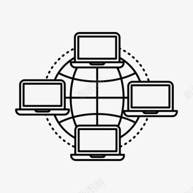 internet连接应用程序本地连接图标图标