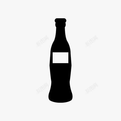 汽水瓶冷的饮料图标svg_新图网 https://ixintu.com 冷的 新鲜 汽水瓶 液体 饮料